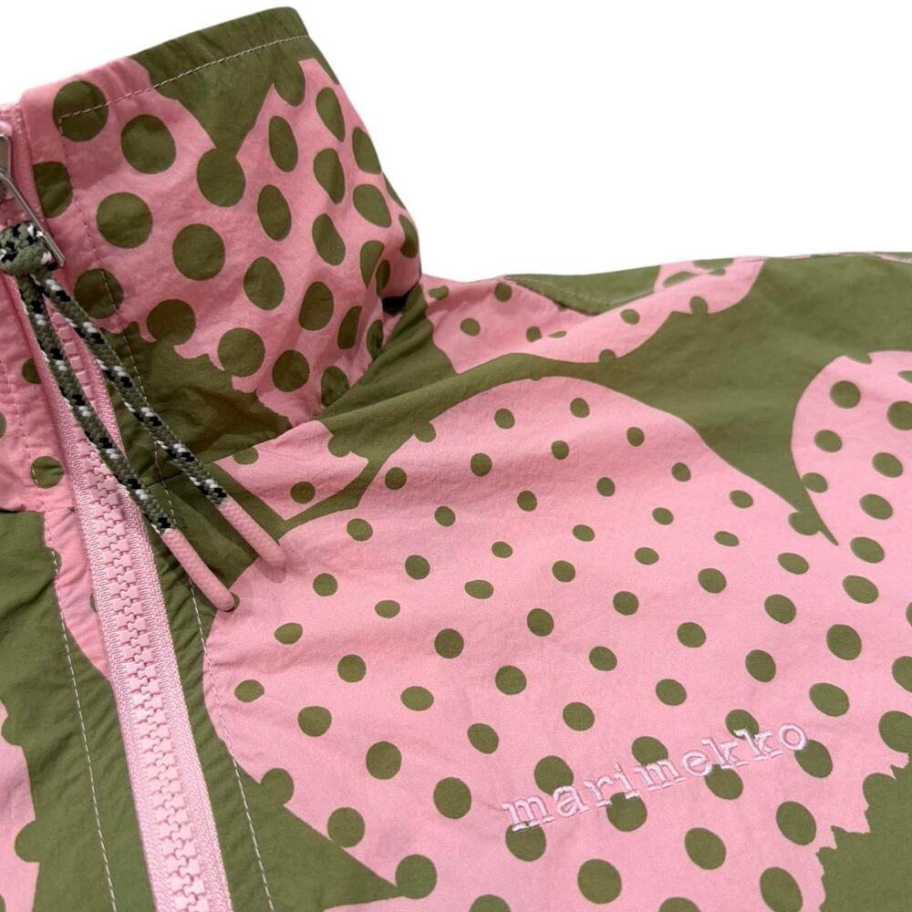 Marimekko Harjoitus Unikko Kioski Funnel Neck Jacket Size S - Picture 4 of 8